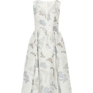 TORY BURCH~Jacquard DOTTED CLOQUE Gown~Sz ~NWT